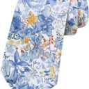 Ties for Men, Floral Mens Tie Skinny Tie for Men Cotton Floral Necktie for Wedding