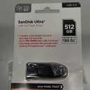 SanDisk 512GB Ultra USB 3.0 Flash Drive - SDCZ48-512G-G46, Black