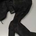 Vipost 2.5-inch Wide Calf Wide Width Thigh High Boots, Suede over the Knee Boots for Women, Plus Size Chunky ​​Block Heel Round Toe Fall Boots with Side Zipper, Fall Winter Fashion 2025, Size 8.5