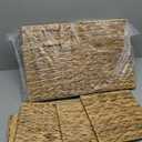 Water Hyacinth Storage Baskets 11x11x11 Inch Wicker Storage Cubes Set of 2Baskets,Handwoven Foldable Wicker Cubes with Sturdy Handles, Rustic Laundry Organizer for Bedroom Shelves, Kitchen, Bathroom