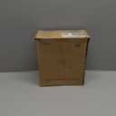 UPTRONIC Toilet Brush, Aluminum Alloy Toilet Brush and Holder Set with Extra Long Handle Durable Bristles Toilet Bowl Brush and Covered Holder for Toilet Scrubber for Bathroom Cleaning (Gold)