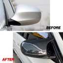 Mirror Cover Caps for E90 LCI- Durable Quality Carbon Fiber Pattern, Compatible with 3 series E90 E91 E92 E93 (2008-2011) - Upgrade Your Ride Now