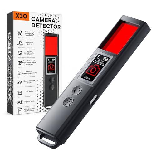 7-in-1 Hidden Camera Detector, Privacy Protection Device for Detecting Wireless Bugs & Spy Cameras & GPS Trackers, Intrusion Alarm & SOS Mode, Portable Privacy Pen for Hotel, Car, Office and Travel_01