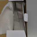 Yulejo 12 Pcs Acrylic Sign Holder 5 x 7 Inch Slanted Back Clear Plastic Sign Holder Flyer Paper Picture Document Photo Frames l Shape Display Stand for Office Restaurant Desktop