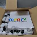 Mixifox Marquee Numbers 5 Feet Tall Large Light Up Numbers 7 for 7th Birthday Party Decorations Girl Boy Big Anniversary Decor Giant Light Up Sign Foam Board