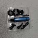 AREYZIN Nose Hair Trimmer for Men,2025 Professional 3 in 1 Painless Rechargeable Ear and Nose Trimmer,IPX7 Waterproof Eyebrow Facial Hair Trimmer Body Grooming Kit Dual Edge Blades (Blue)