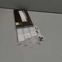 EZVALO 3 Pack 7 Motion Sensor Light Indoor, Wireless Under Cabinet Lighting, 30 LED Rechargeable Closet Lights, Dimmable, 3 Color Temperatures, Counter Lights for Wardrobe, Pantry, Bedroom, Kitchen (8inch, White)