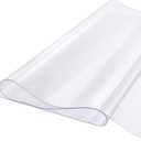 PVC Table Protector 24x96 Inch Clear Plastic Desk Protector 1.5mm Thick
