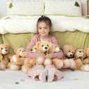 MaoGoLan Bulk Teddy Bear Baby Shower, 10 Packs Small Teddy Bear Stuffed Animals in Bulk,13.5" Small Stuffed Bears Plush for Wedding,Birthday,Christmas, Party Decorations