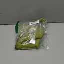 DEZENE Throw Pillow Covers 20x20 Chartreuse: Pack of 2 Cozy Soft Velvet Square Modern Luxury Decorative Throw Pillow Cases for Sofa Couch Living Room Bed Home Decor