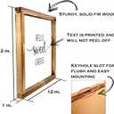 2 x Hello Sweet Cheeks Bathroom Sign Framed 12x12 Inch - Hey Sweet, Wooden Bathroom Signs Farmhouse Sign Hello Sweet Cheeks Bathroom Decor Bath Sign Rustic