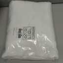 NICETOWN White Window Curtain Panels 50 inch Length, 50% Light Blocking Curtains for Bedroom & Dining Room Window (Set of 2, 42 inches x 50 inches)