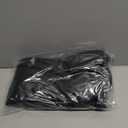 Women's Sexy Faux Leather Jumpsuit, One Piece Back Zipper Bodycon (Black), S