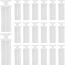 20Pack Curtain Track Glider Replacement for Volvo Truck Curtains 20984270 Curtain Track Slider Compatible with Volvo VNL Curtains Carriers Slide and Roller Truck Accessories Replacement for Semi Truck