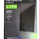 GE UltraPro Flat Panel HD Indoor Antenna Free Local HDTV 4K UltraHD Full 1080P H