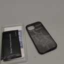 Choiche Compatible for iPhone 15 Case Women Phone Case, Cute Bling Sparkly, Military Grade Drop Protection, 2 Diamond Camera Lens Covers, 2 Tempered Glass Protectors, 6.1 inch (Glitter Black)