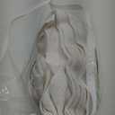 NICETOWN White Linen Curtains 102 inches Long for Bedroom, Grommet Privacy Added with Light Filtering Thick Flax Linen Burlap Window Treatments for Living Room, W55 x L102, 2 Panels 52x102 White