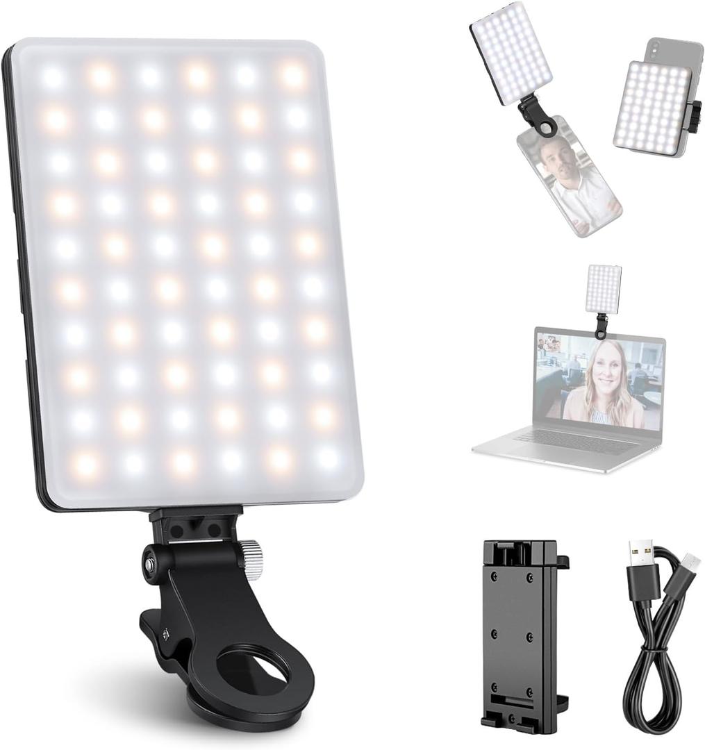 This is a Neewer NL-60AI Mobile Phone LED Light. This portable light is designed to improve the quality of smartphone photography, videography, and video calls by providing adjustable illumination.