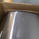 iTouchless 13 Gallon Oval Touchless Sensor Trash Can with Odor Filter, Fingerprint-Proof Stainless Steel, 50L Automatic Kitchen Garbage Bin, Smart Hands-Free Motion Lid, Quiet Soft-Close