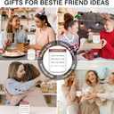 Homsolver Bestie Gifts for Women, Birthday Valentines Galentines Day Gift for Bestie, Best Friend Birthday Gifts for Women, Besties, Friend, BFF, Her, Funny Lavender Candles for Besties