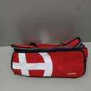 Mancro First Aid Bags Empty, Medical Travel Bag with Multi Pockets, Pill Bottle Organizer for Travel, Home Storage, Trauma Bag for EMT, Nurses, Doctor, Emergency Bag for Medicine, Medical Supplies (Red)