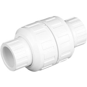 PVC Check Valve, Suitable for Swimming Pools, Water Tanks and Spas. (1 inch)