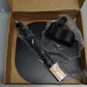 Hair Dryer Stand Holder, Hands Free Hair Dryer Stand with 360 Degree Rotating, Height Adjustable Countertop Blow Dryer Holder, Drubale Dryer Stand Works for 99% Blow Dryer