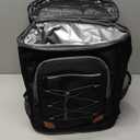 Backpack Cooler Insulated Leak Proof, Lightweight Soft Sided Cooler Backpack for Men Women, Waterproof Beach Cooler Bag Lunch Backpack for Camping Hiking Picnic Fishing Travel Outdoor (36 Cans, Black)