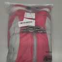 SUNFURA Full Body Dog Coat - Warm Fleece Jacket for Medium Dogs, Turtleneck Winter Coats with Harness, Reflective Dog Snowsuit Windproof Puffer Jackets with Legs for Boston Terrier, Hot Pink M