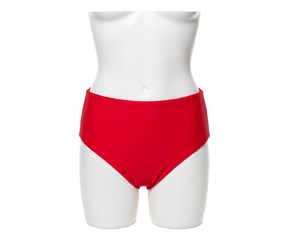 Shein Womens Red Bikini Bottoms S