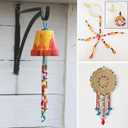 Simetufy 4200Pcs Pony Beads, 24 Colors Kandi Beads Bulk for Bracelets Making Hair Braiding Kandi Friendship Bracelet Craft DIY Jewelry Making Christmas Gifts (Boxed)