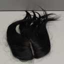 MY-LADY Human Hair Toppers for Women Real Human Hair Thin 10 * 12CM Silk Base with Lace 130% Density Clip in Remy Hairpieces 10 Inch Jet Black