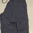 Comdecevis Mens Relaxed Fit Casual Pants Elastic Waist Sweatpants with Pockets Cargo Joggers (Blue, XL)
