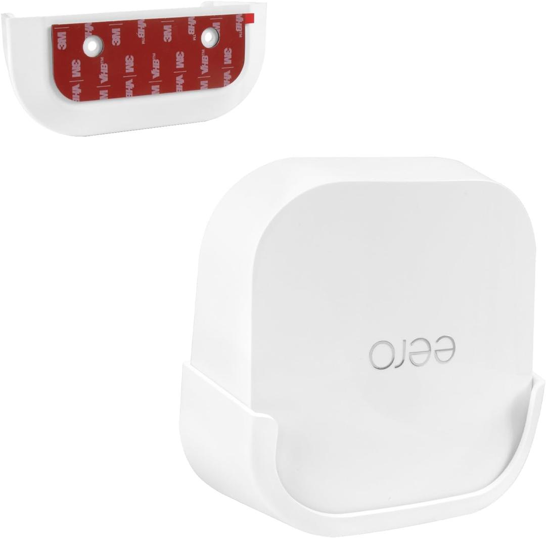 eero 7 Wall Mount, Strongly Adhesive Bracket for eero 7 Dual-Band mesh Wi-Fi 7 Router, Two-Way Easy Installation (1 Pack) Erro 7 Router Not Included
