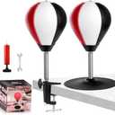 Desktop Punching Bag, Super Strong Suction Boxing Bag Speed Balls, Stress Buster with Suction Cup for Office Table and Counters, Fun Gift for Boss or Coworker