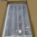 Food Storage Containers with Lids, Plastic Cookie Storage Containers Airtight, 4-Layer Stackable Food Containers Dumpling Storage Box, White