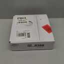 sunwings 16-Sheet Peel and Stick Backsplash Tile, 9" x 9" Stacked 3D Handmade Looks Square Self Adhesive Wall Tiles for Kitchen Bathroom, White Mixed