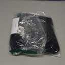 Cicy Bell Womens Crew Neck Long Sleeve Sweater Trendy Casual Scallop Trim Fall Knit Lightweight Pullover Tops (Small, Black)