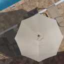ontheway 11FT Patio Umbrella Enhanced Replacement Canopy Market Table 8 Ribs Umbrella Canopy