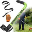 Weed Eater Handle, String Trimmers Handle with Shoulder Harness, Trimmer Grip Extension for Enhanced Back Protection, Lawn Trimmer Handle Grip for Yard Trimming