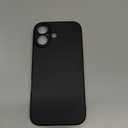 JETech Slim Case for iPhone 17 6.3-Inch, Ultra-Thin Lightweight Minimalist Phone Cover with Camera Lens Protection, Matte Anti-Fingerprint Finish (Black)