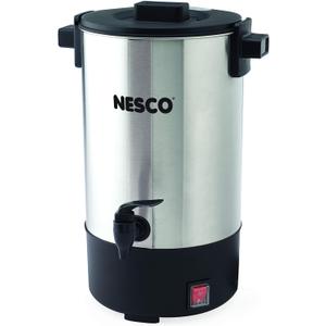 Nesco CU-25 Professional Coffee Urn, 25 Cups, Metallic