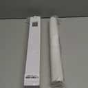 Leather Desk Pad Protector, Desk Mat, Large Mouse Pad, Non-Slip Desk Blotter, Office Laptop Desk Pad, PU Leather Desk Writing Pad for Office and Home (White, 31.5" x 15.7")