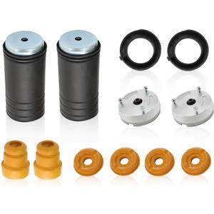Front Shock Strut Top Mounts Support Upper Lower Bump Stop 31336774738 31336776391 Compatible with X5 E70 X6 E71