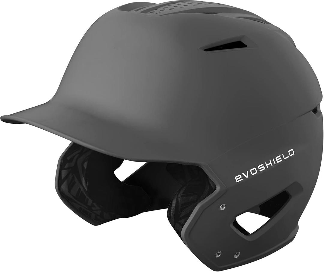 EvoShield XVT 2.0 Batting Helmets (Medium-Large, Charcoal)
