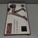 2 x 3 Pairs Sheer Tights for Women, 20 Denier Nylon Sheer Black Tights,Black,Nude,S-XL (Black, M)