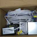 Meconard 4 Pack 6 Inch UltraThin LED Recessed Ceiling Light, 3000K/4000K/5000K Selectable, Dimmable 12W=110W, 1050LM, IC Rated CanKiller Downlights with Junction Box, ETL and Energy Star Listed