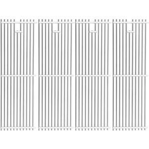 Grill Grates for Blaze 3, 4, 5 Burner Grill, BBQ Accessories for Blaze Premium LTE, Blaze Prelude LBM Grill Replacement Parts,4 Pack, Silver