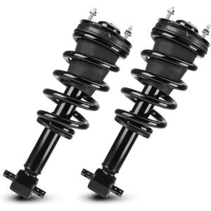 Front Complete Strut Assembly Shock Absorber Fit for Chevrolet Silverado 1500 2007-2013, for GMC Sierra 1500 2007-2013, 139105 with Coil Spring, 2PCS