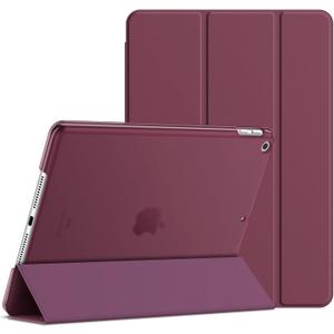 JETech Case for iPad 10.2-Inch (2021/2020/2019 Model, 9/8/7 Generation), Auto Wake/Sleep Cover (Wine)